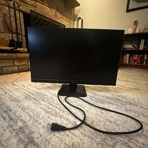 Dell Black Monitor Back Panel